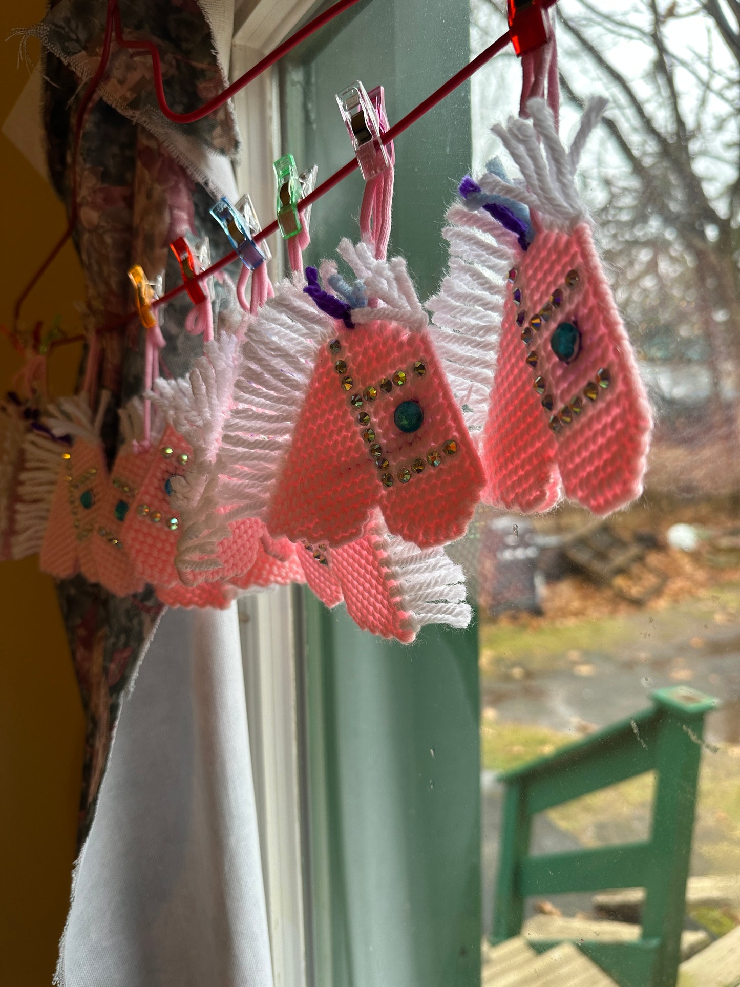 pink pony ornament
