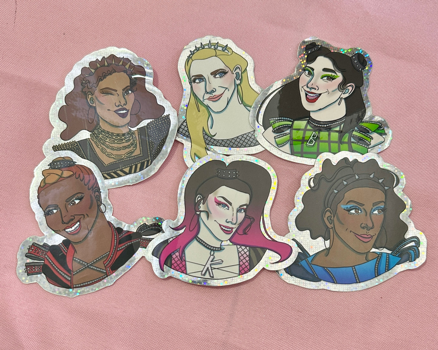 Six Queens Bundle! (STICKERS)