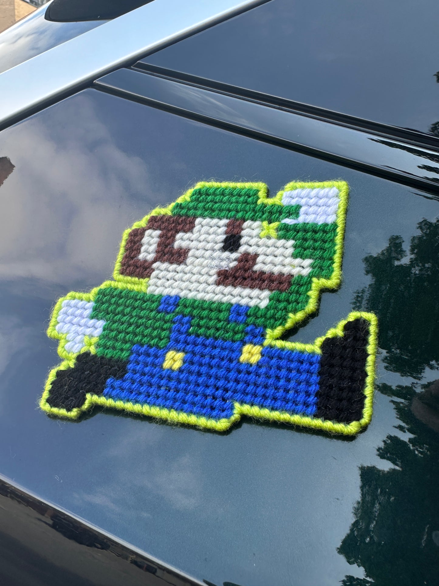 italian plumber brother magnet (large)