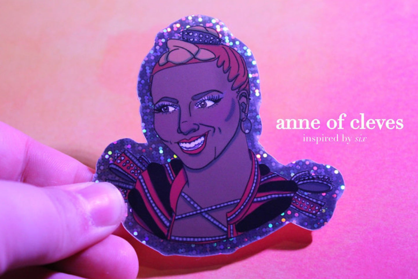 anne of cleves (sticker)