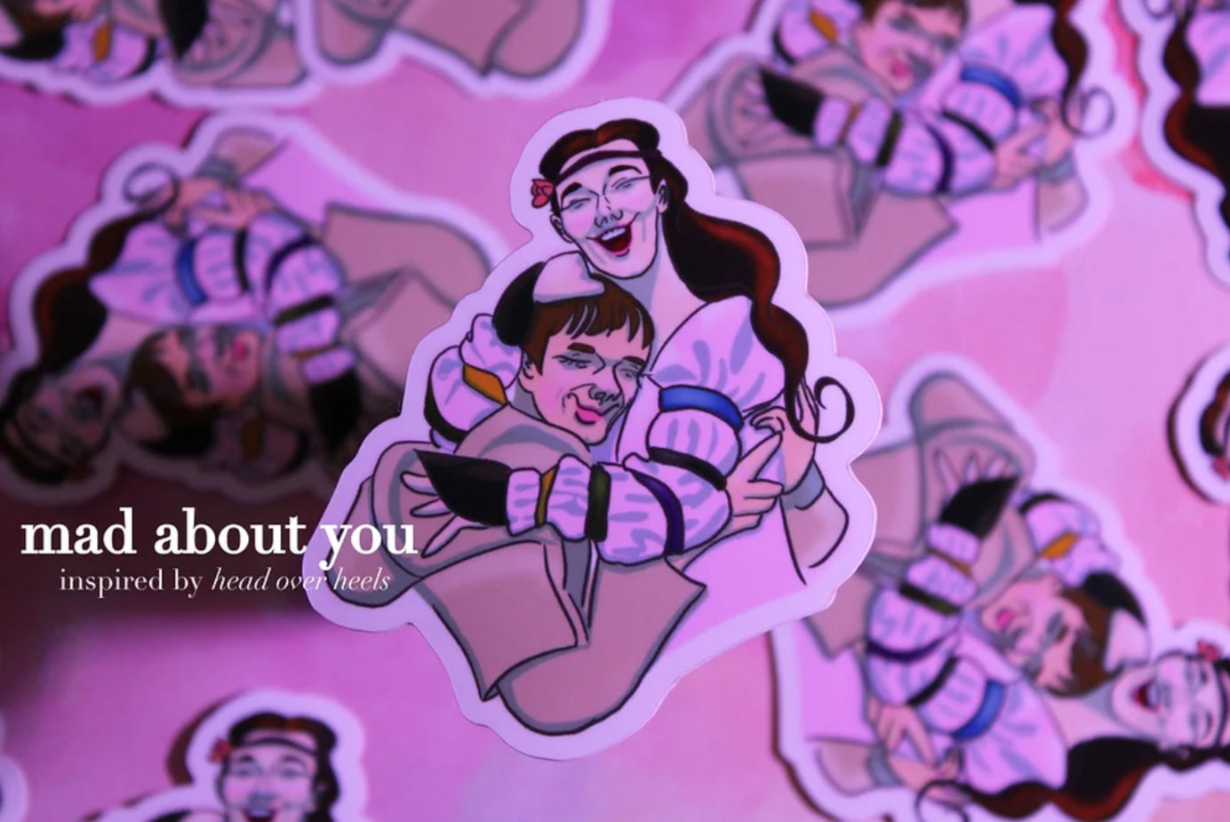 mad about you (sticker)