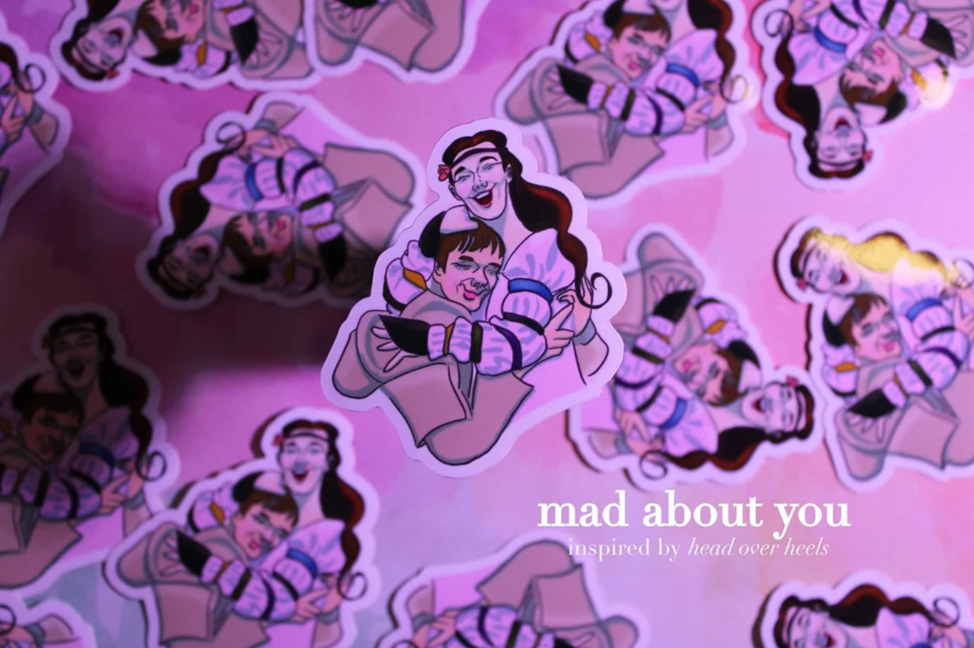 mad about you (sticker)