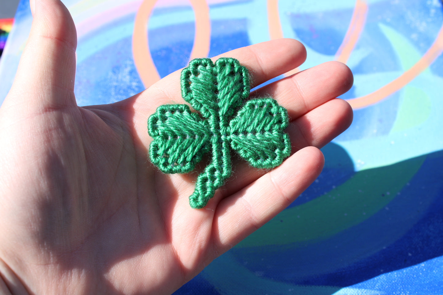 shamrock pin