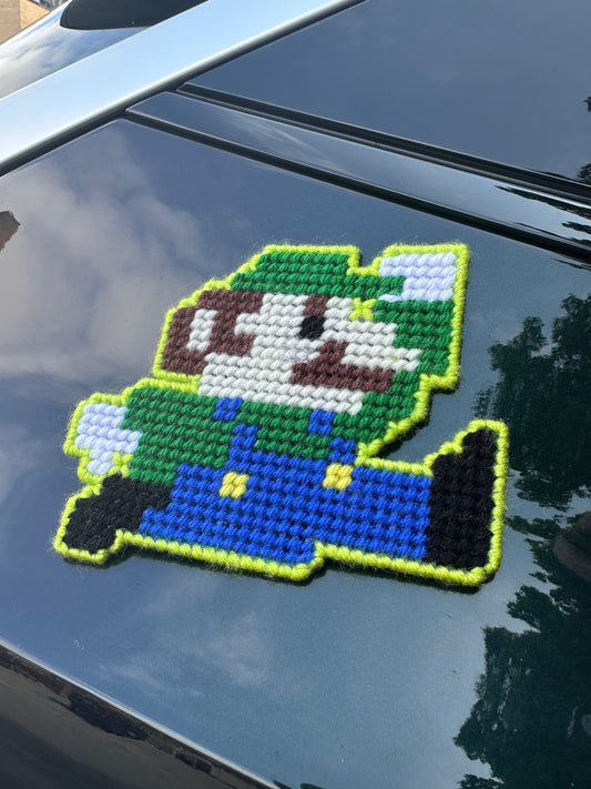 italian plumber brother magnet (large)
