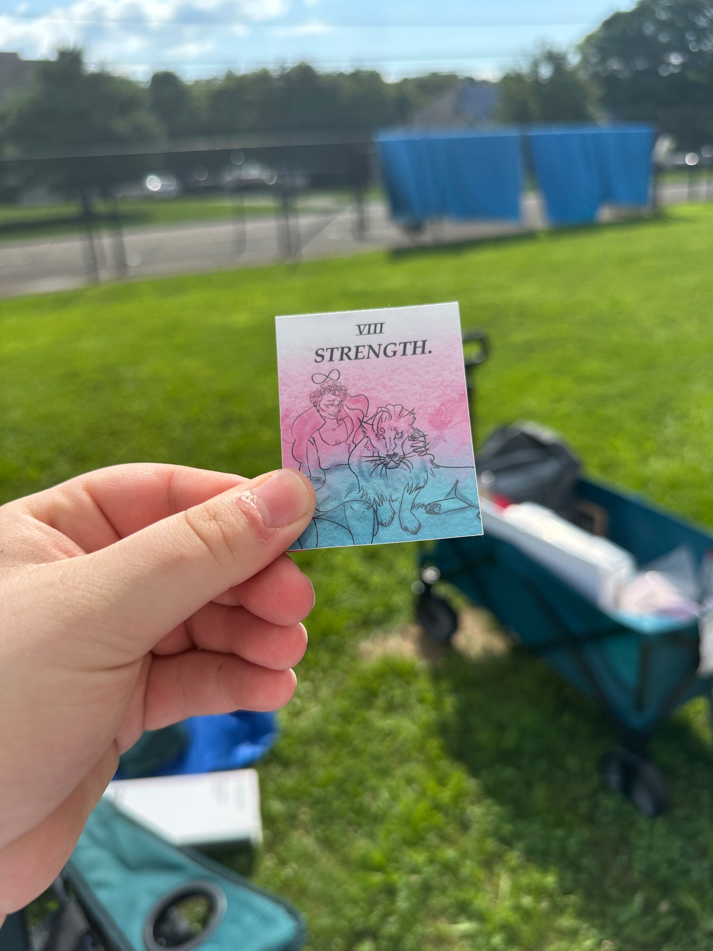 trans strength WHOOPS (sticker)